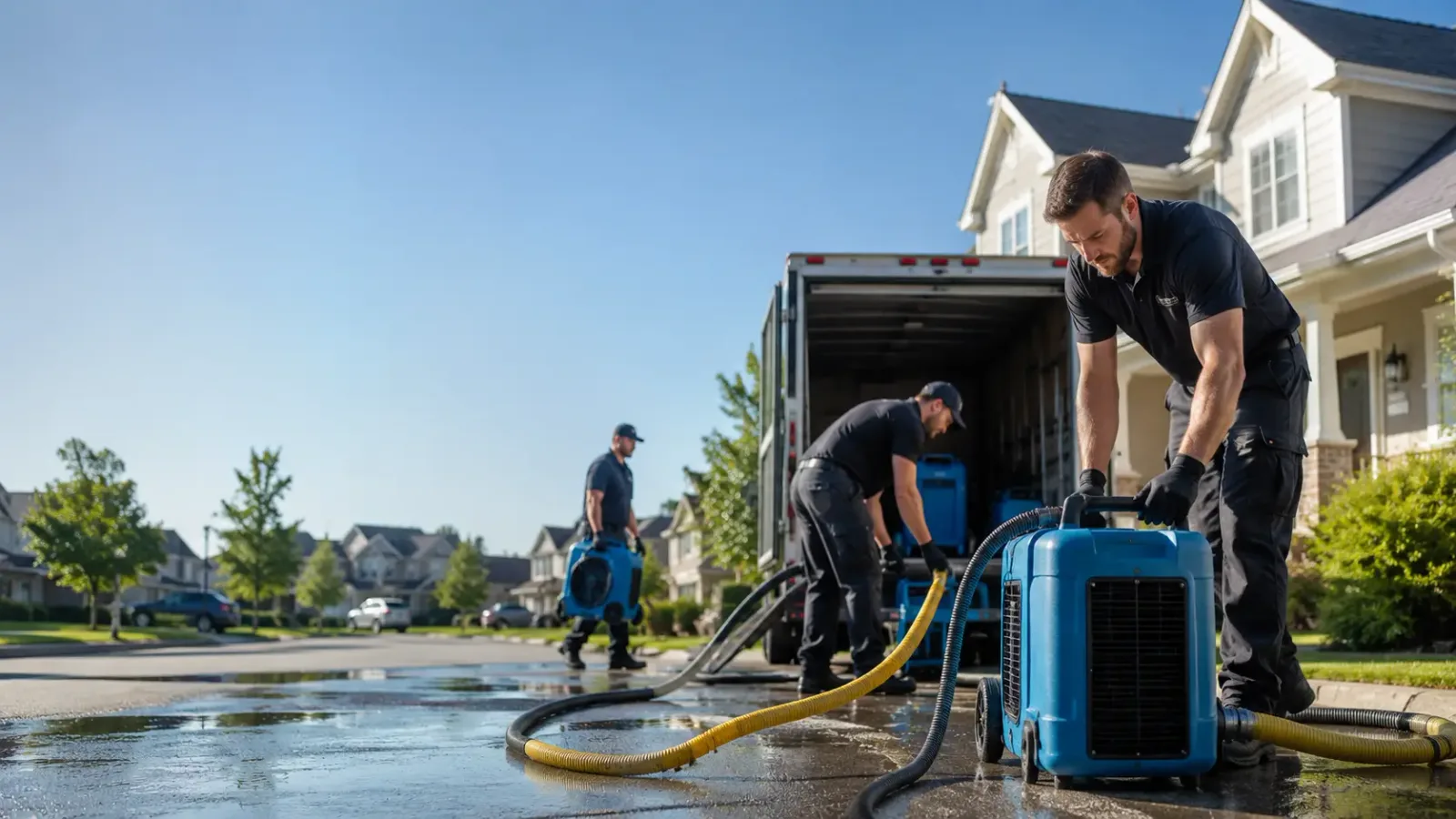 Water Damage Mitigation in Left Hand, WV